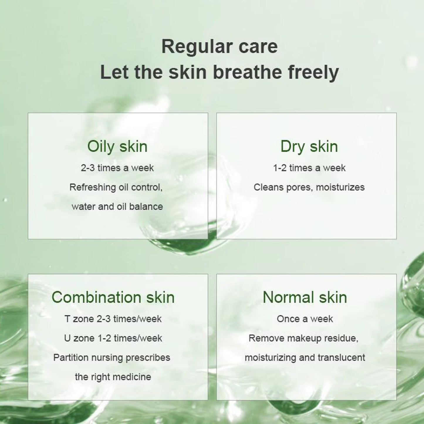 Green Tea Solid Cleansing Mask Acne Blemish Treatment Cream Blackhead Removal Natural Plant Formula Mild Skincare Solution
